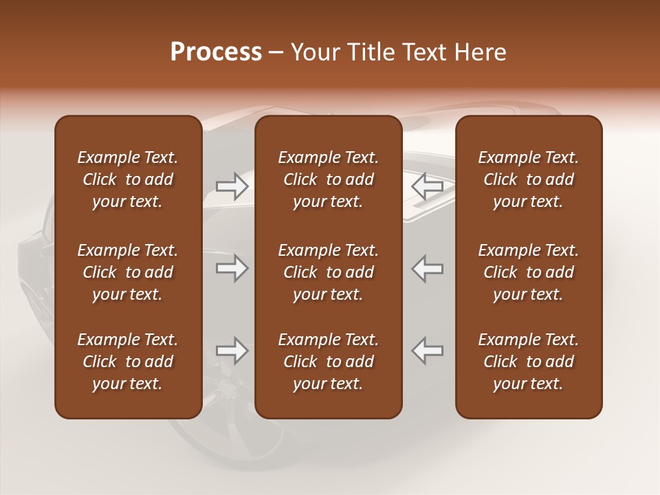 Isolated Automobile Super PowerPoint Template