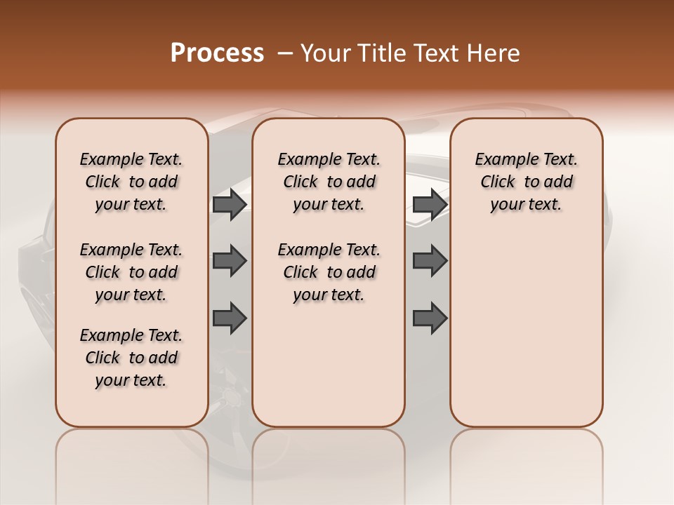 Isolated Automobile Super PowerPoint Template