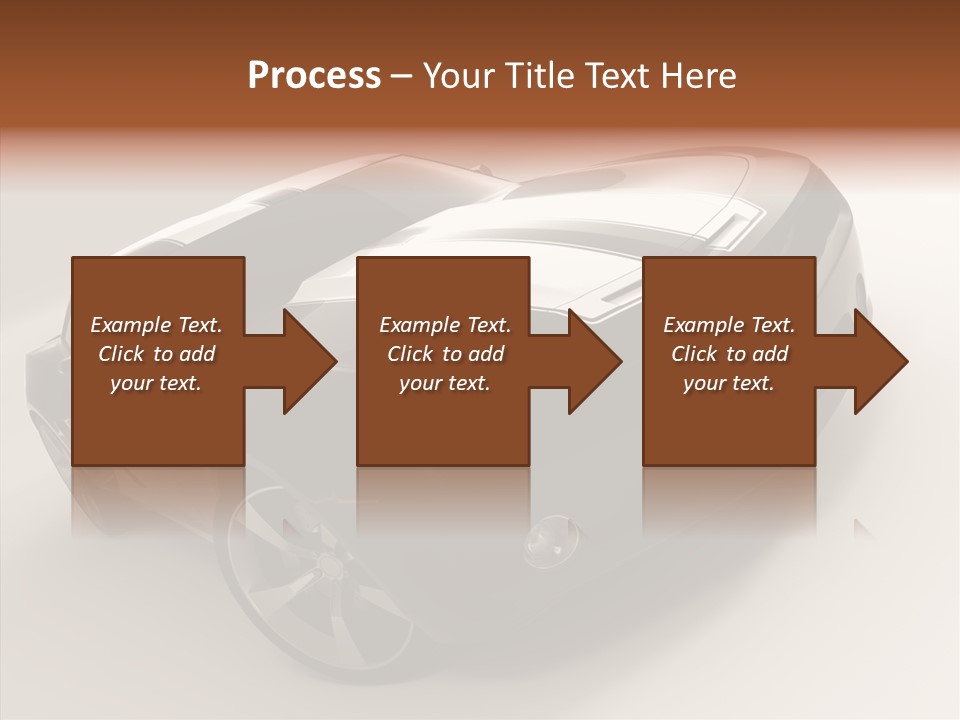 Isolated Automobile Super PowerPoint Template