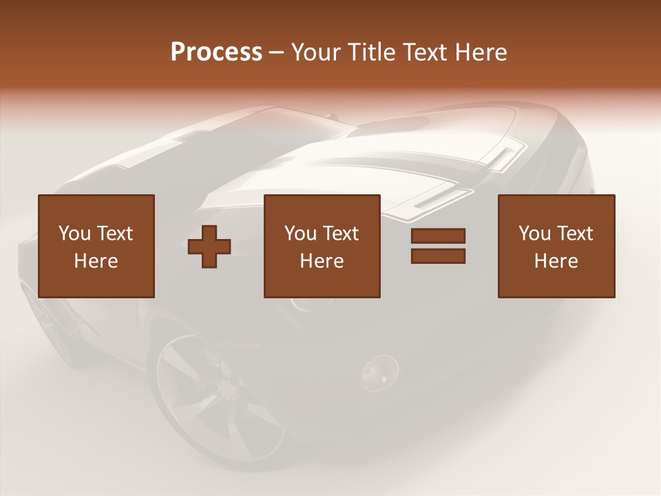 Isolated Automobile Super PowerPoint Template