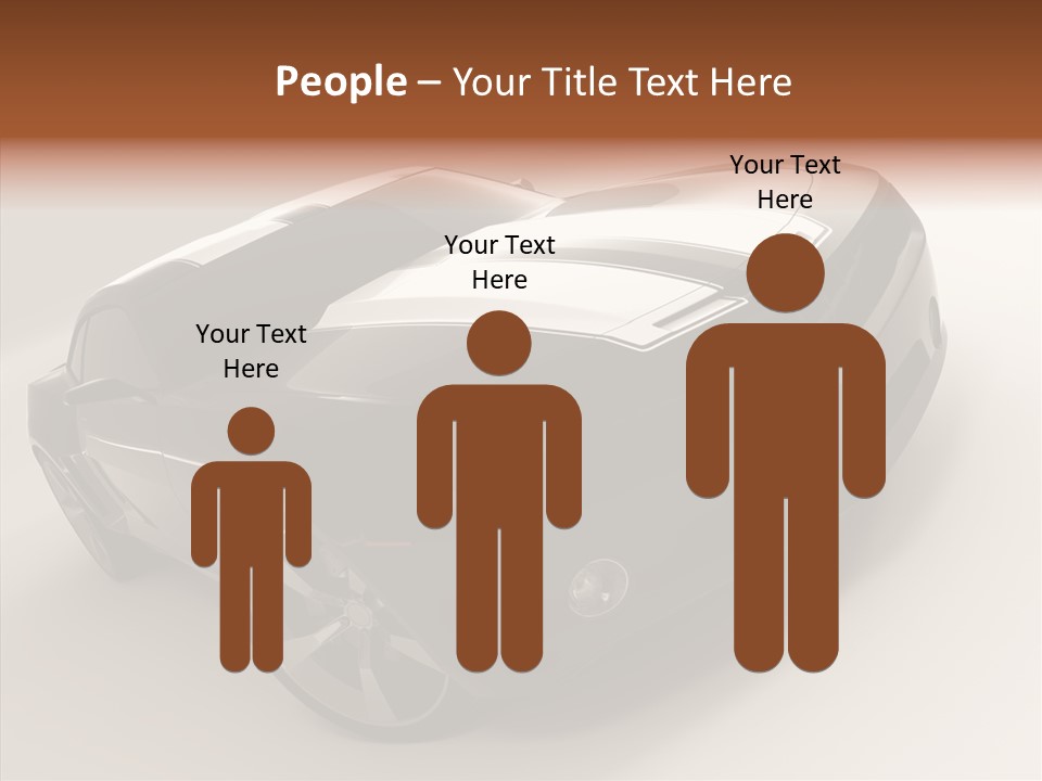 Isolated Automobile Super PowerPoint Template