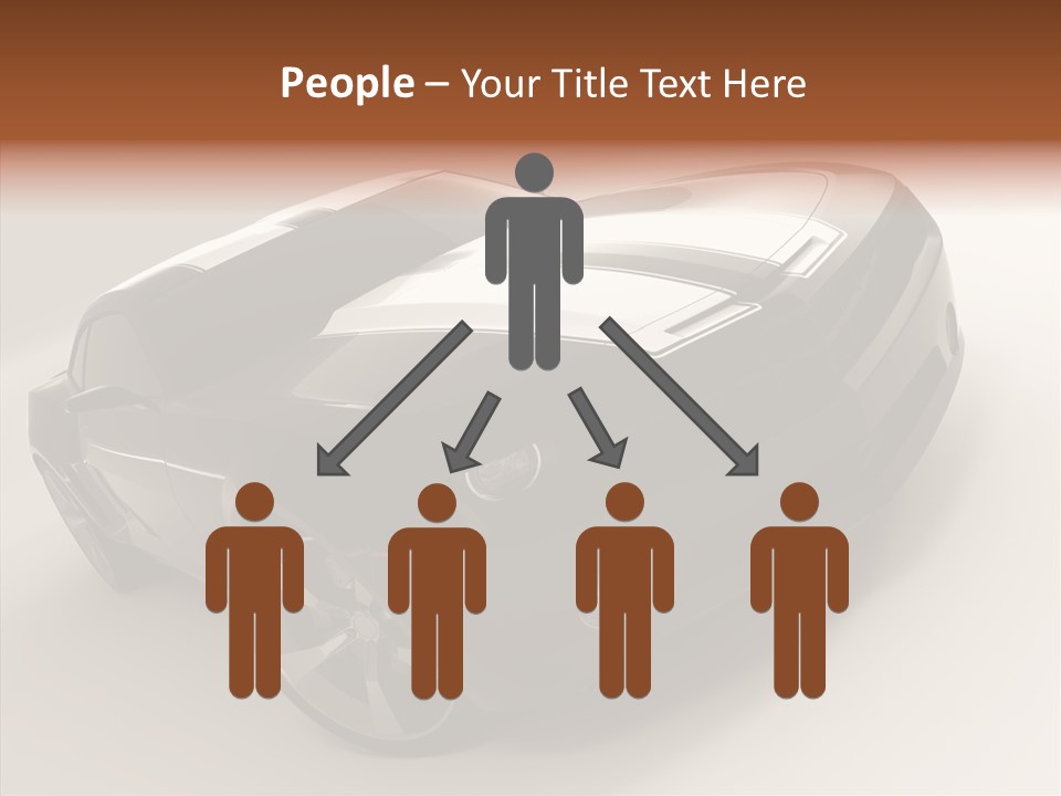 Isolated Automobile Super PowerPoint Template