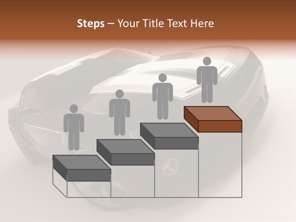 Isolated Automobile Super PowerPoint Template