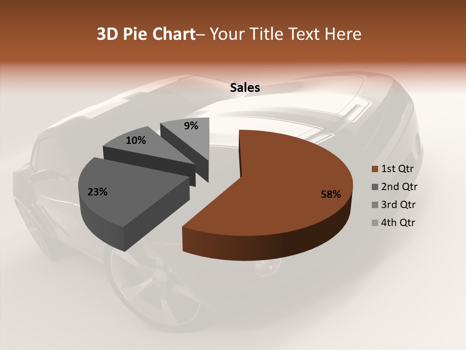 Isolated Automobile Super PowerPoint Template