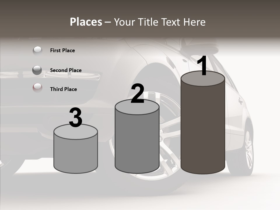 Performance Vehicle Drive PowerPoint Template