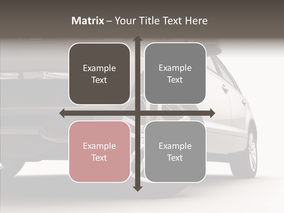 Performance Vehicle Drive PowerPoint Template