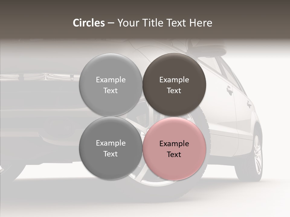 Performance Vehicle Drive PowerPoint Template