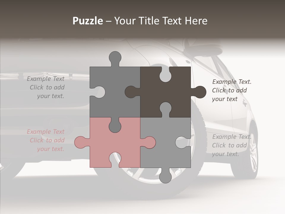 Performance Vehicle Drive PowerPoint Template