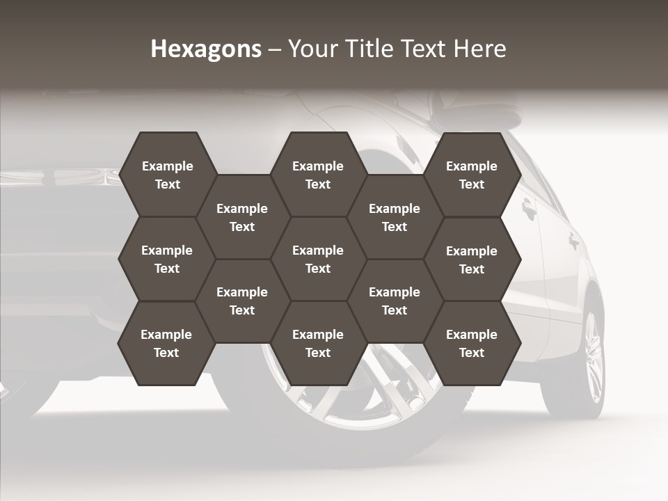 Performance Vehicle Drive PowerPoint Template