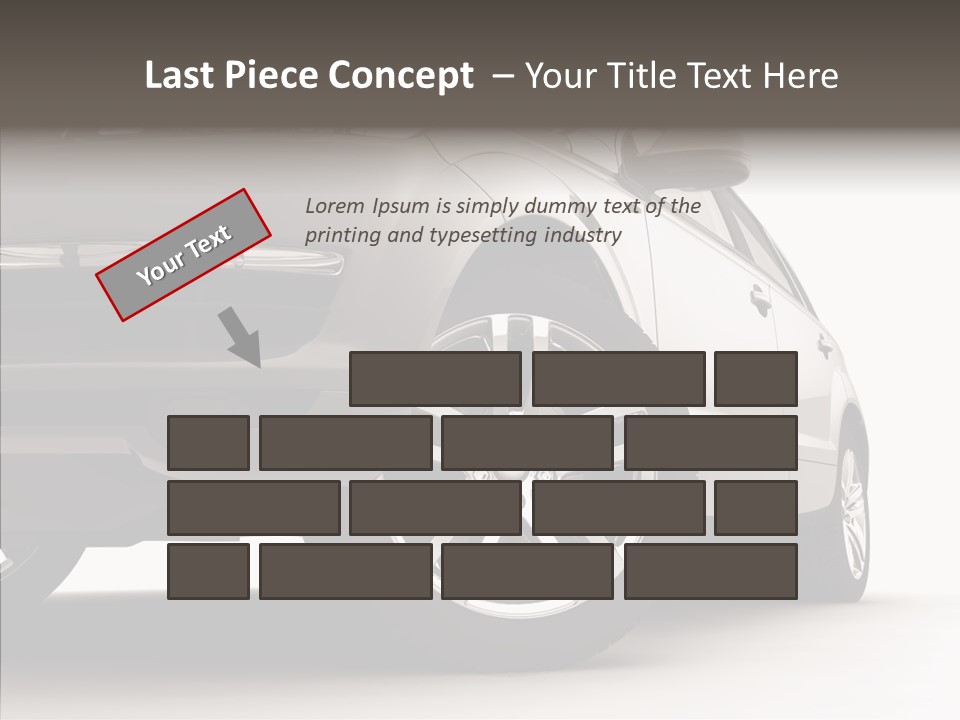 Performance Vehicle Drive PowerPoint Template