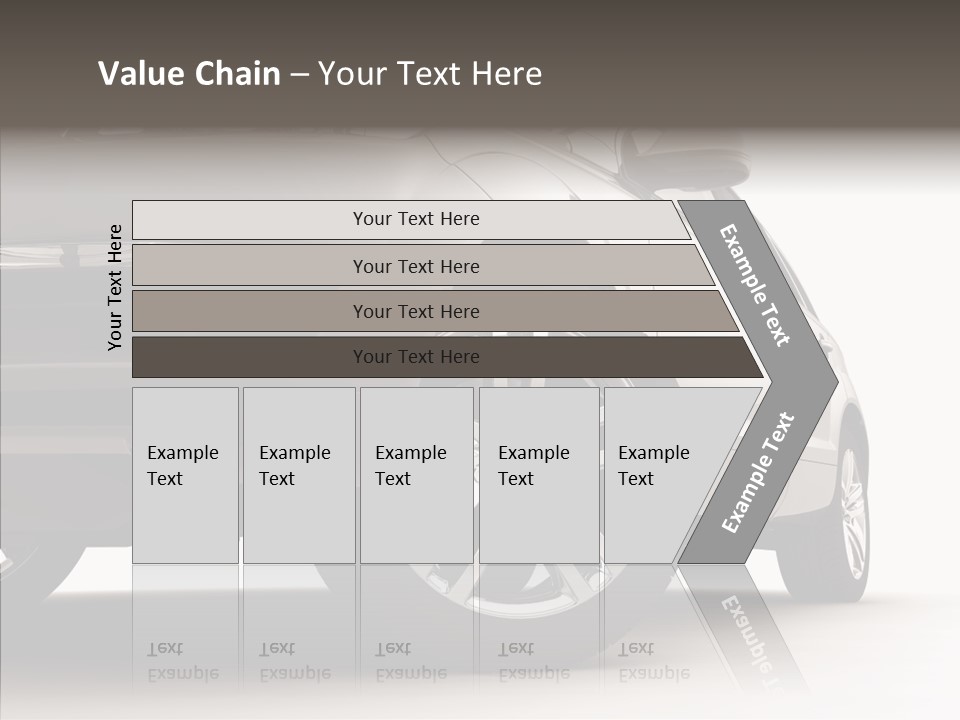 Performance Vehicle Drive PowerPoint Template