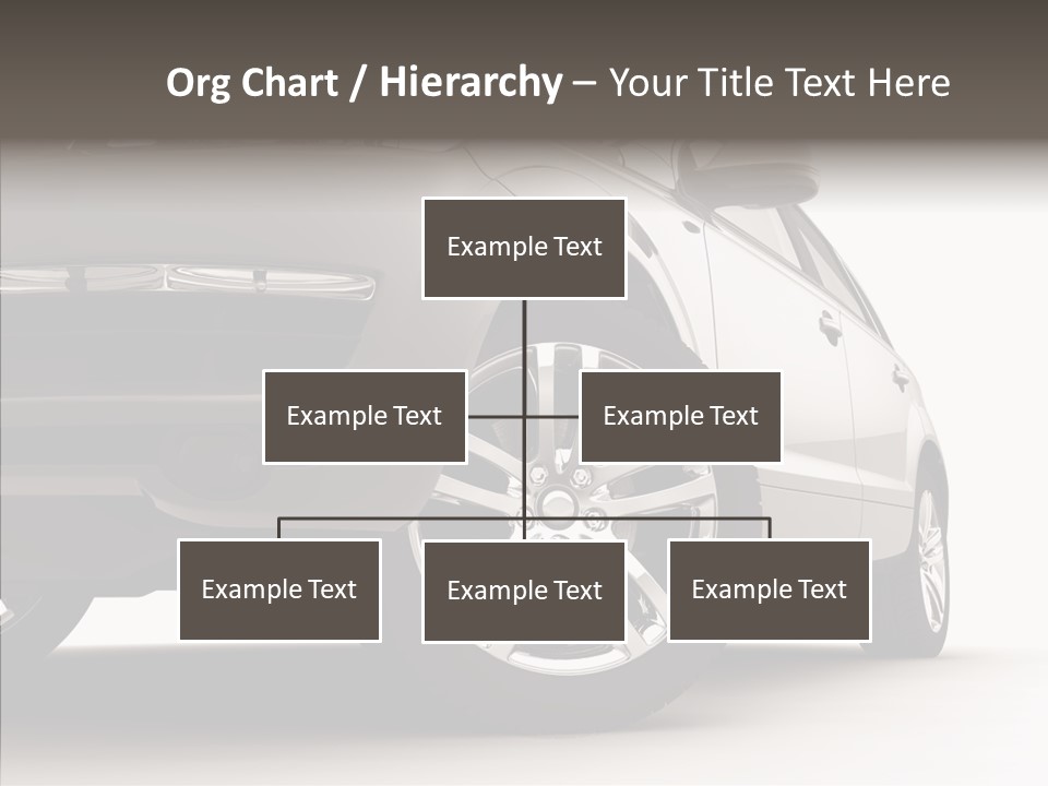 Performance Vehicle Drive PowerPoint Template