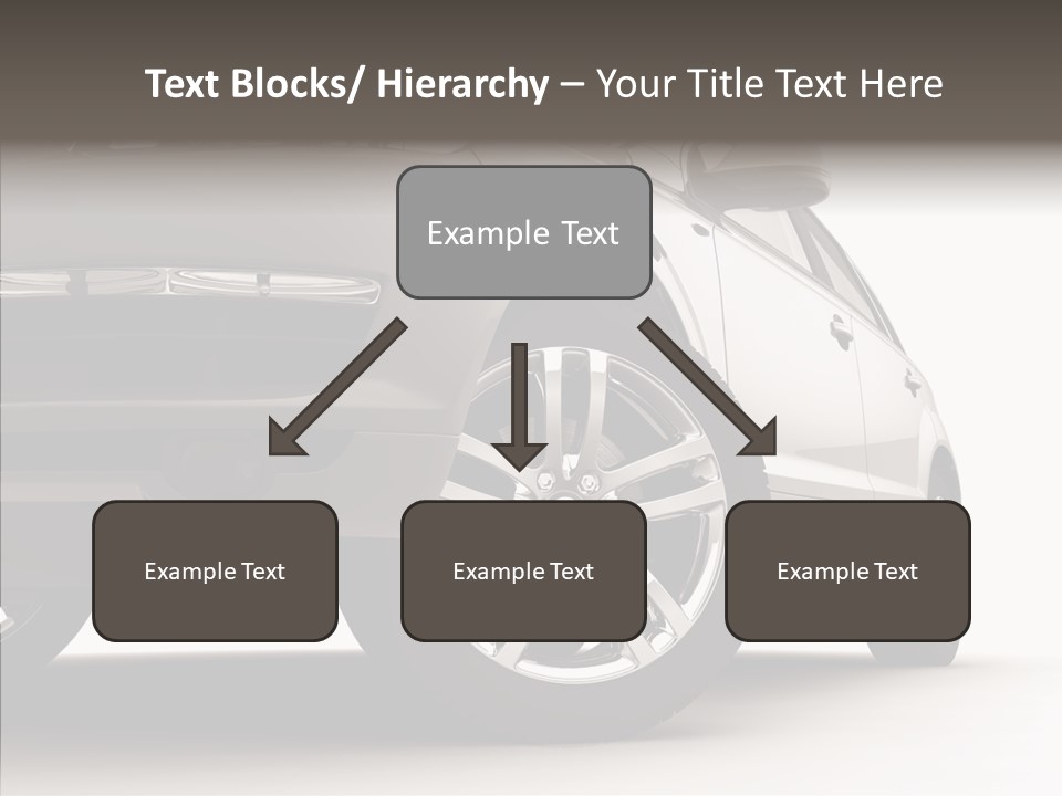 Performance Vehicle Drive PowerPoint Template