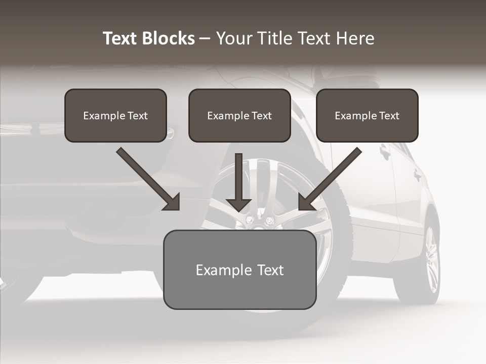 Performance Vehicle Drive PowerPoint Template