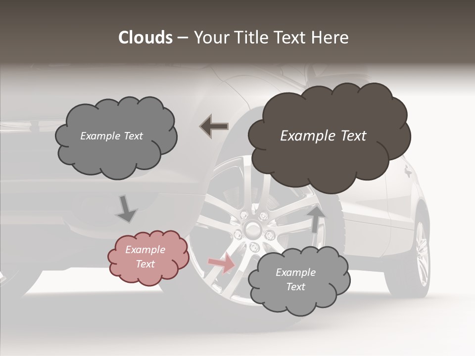 Performance Vehicle Drive PowerPoint Template