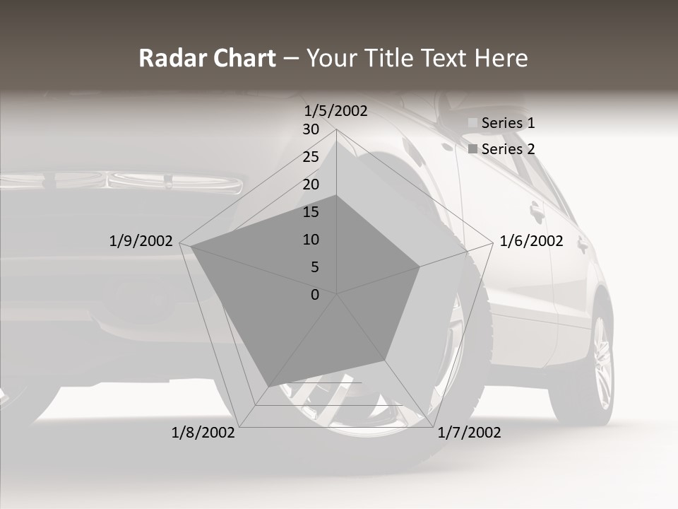 Performance Vehicle Drive PowerPoint Template