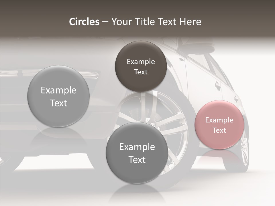 Performance Vehicle Drive PowerPoint Template