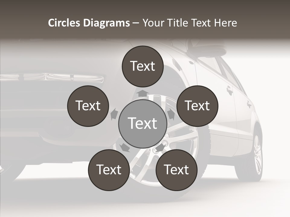 Performance Vehicle Drive PowerPoint Template