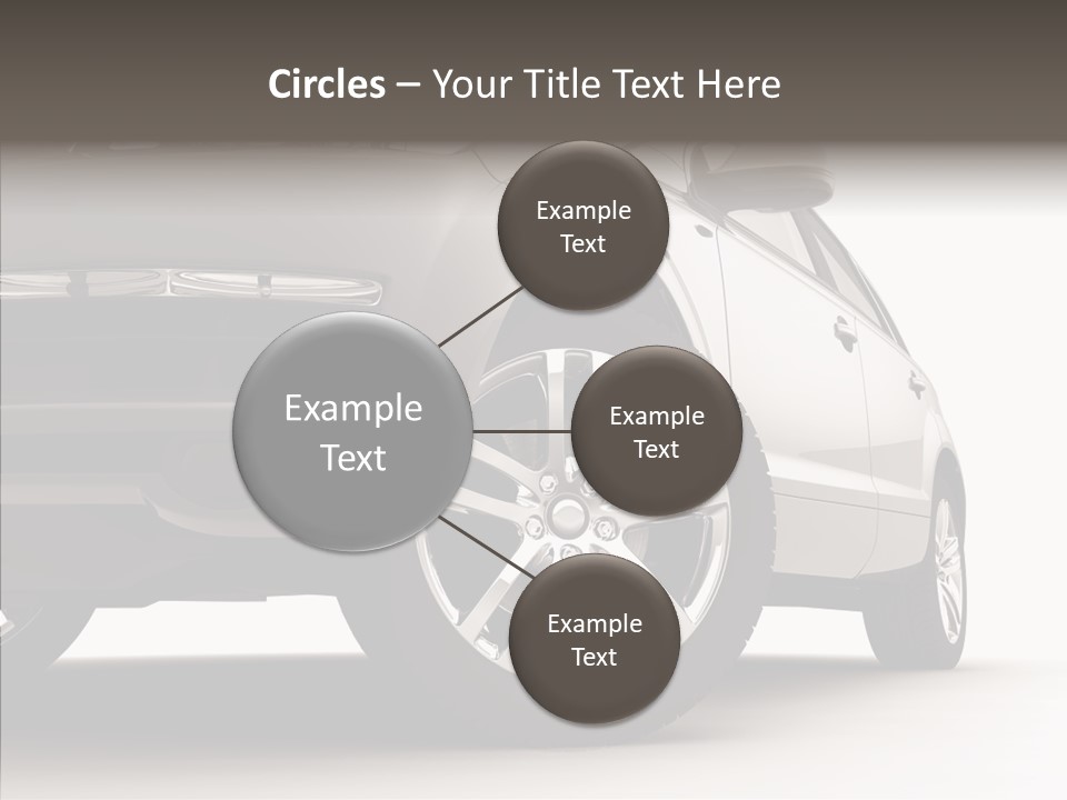 Performance Vehicle Drive PowerPoint Template