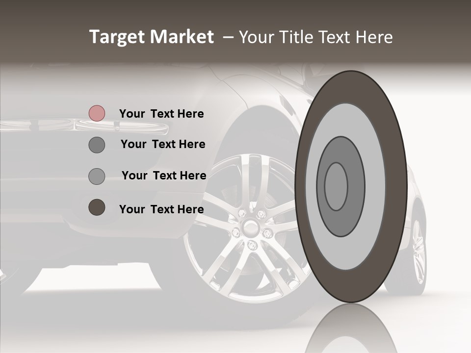 Performance Vehicle Drive PowerPoint Template