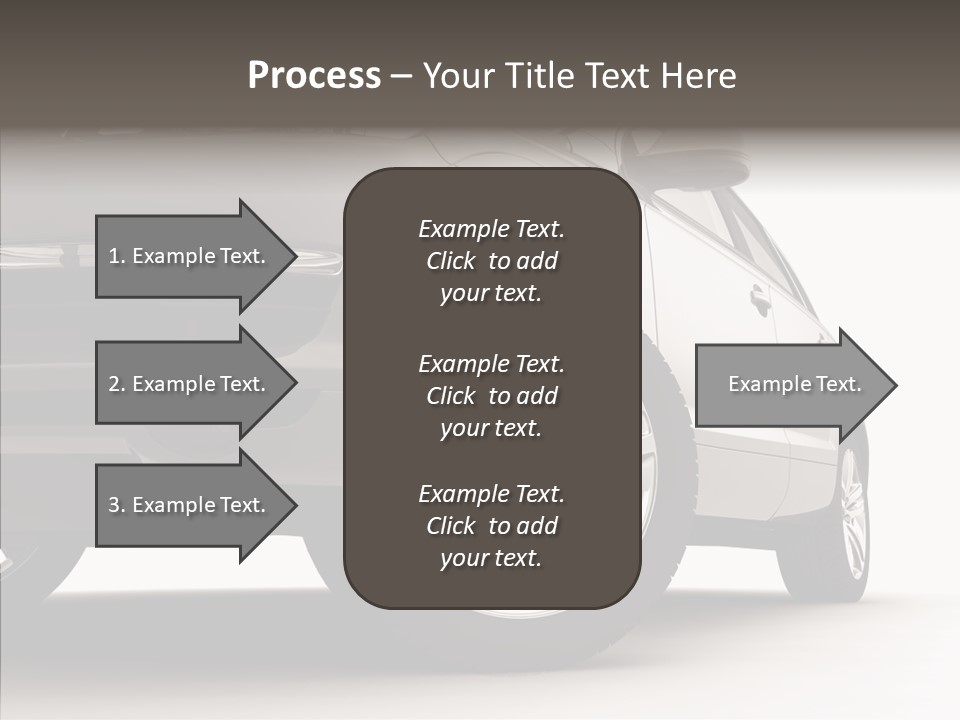 Performance Vehicle Drive PowerPoint Template
