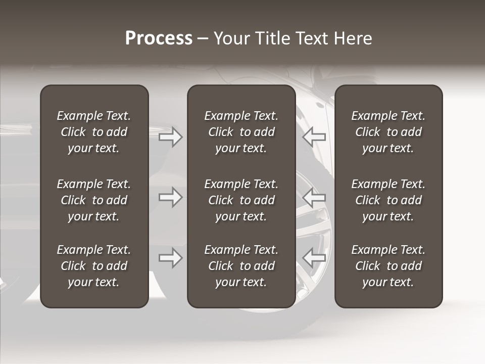 Performance Vehicle Drive PowerPoint Template