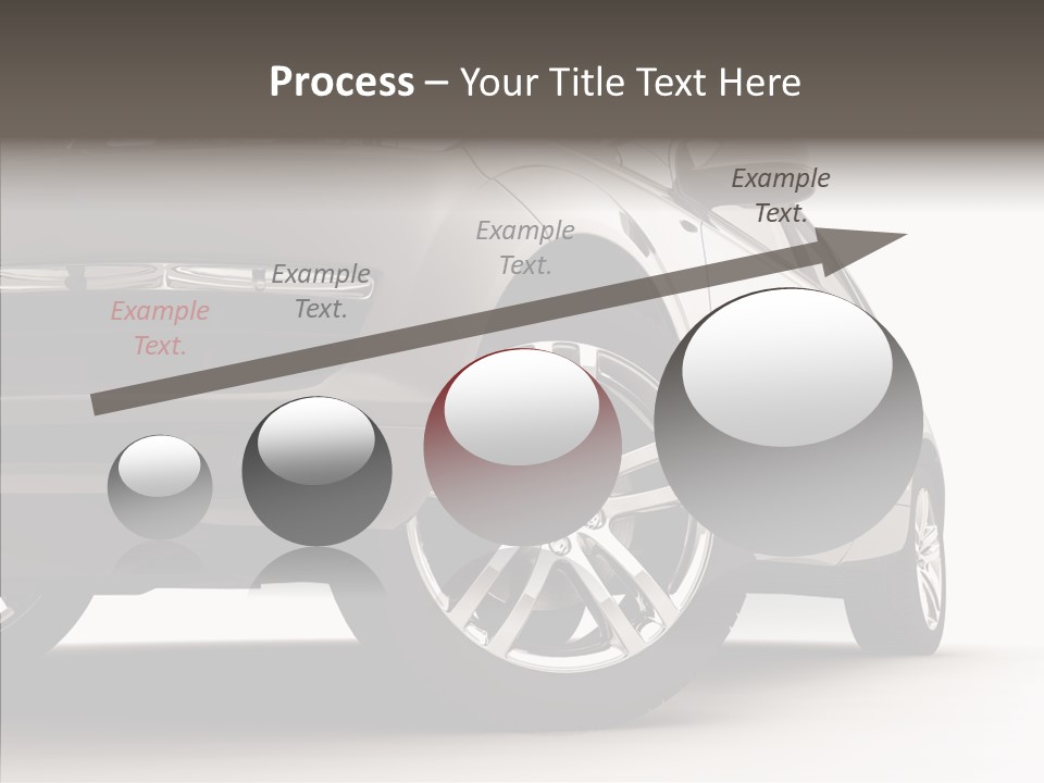 Performance Vehicle Drive PowerPoint Template