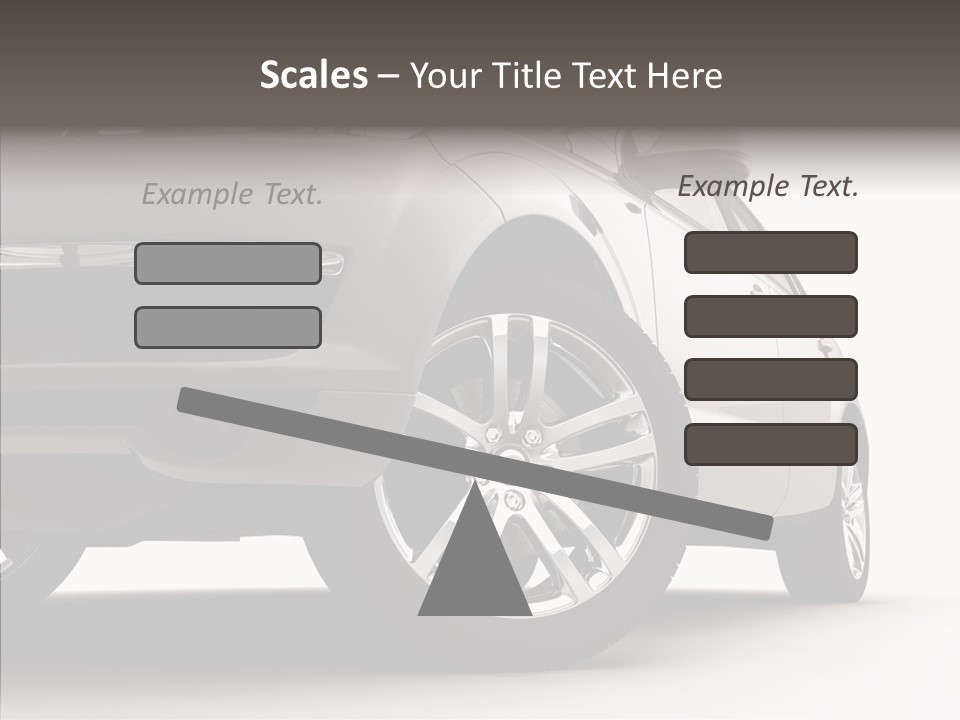 Performance Vehicle Drive PowerPoint Template