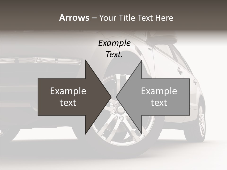 Performance Vehicle Drive PowerPoint Template