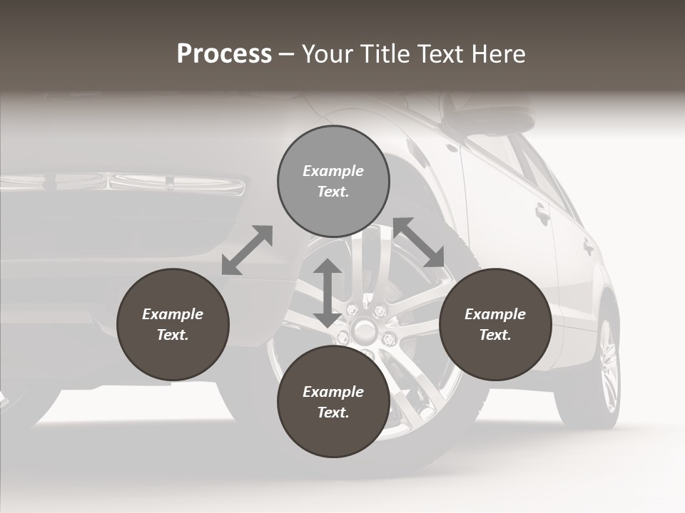 Performance Vehicle Drive PowerPoint Template