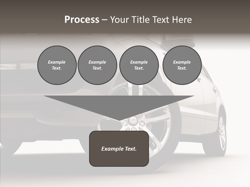 Performance Vehicle Drive PowerPoint Template