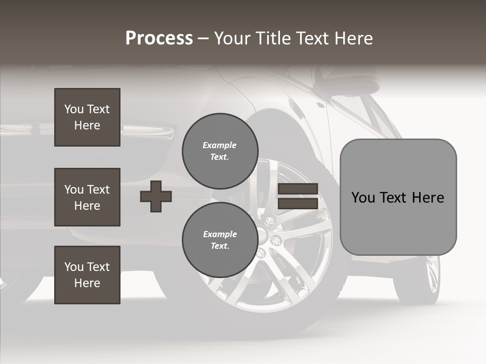Performance Vehicle Drive PowerPoint Template