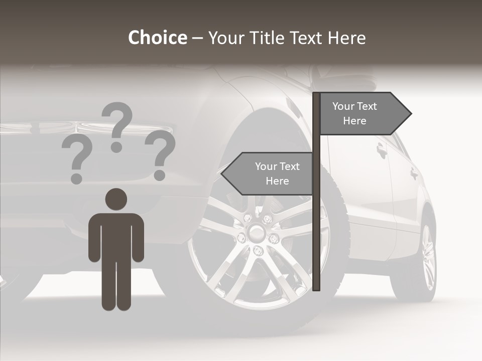 Performance Vehicle Drive PowerPoint Template