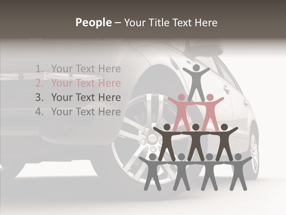 Performance Vehicle Drive PowerPoint Template