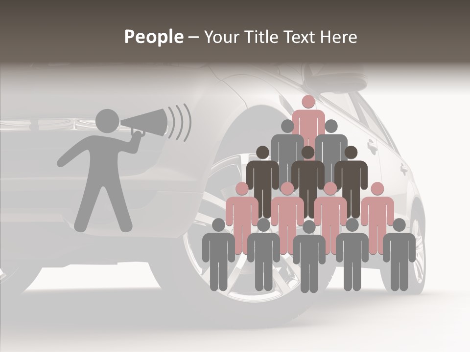 Performance Vehicle Drive PowerPoint Template