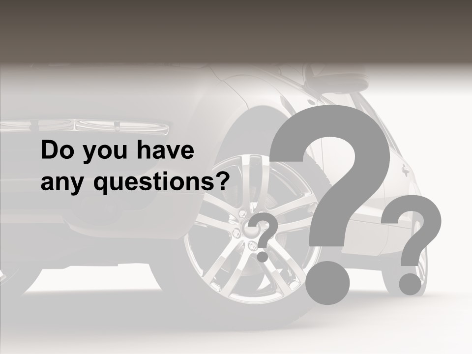 Performance Vehicle Drive PowerPoint Template