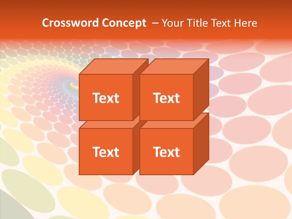 Orange Multicolored Green PowerPoint Template