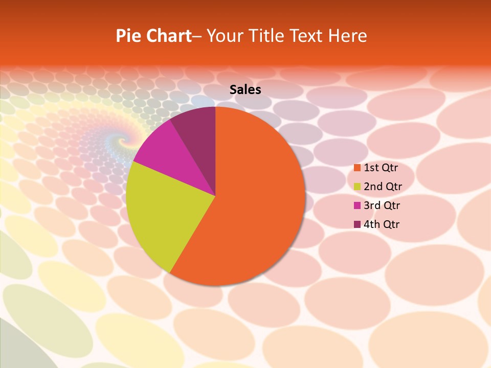 Orange Multicolored Green PowerPoint Template