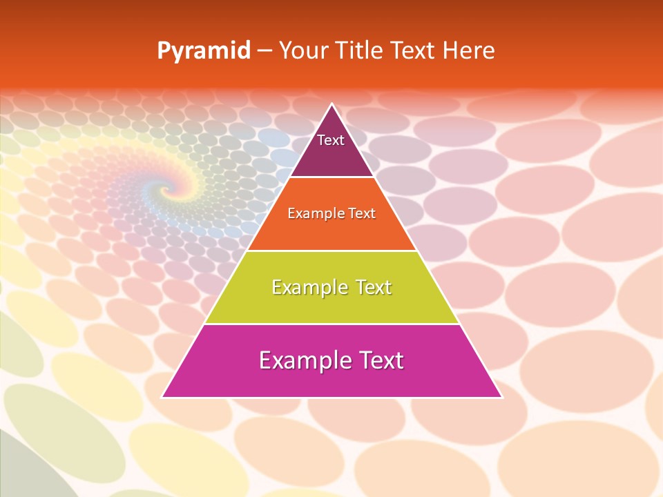 Orange Multicolored Green PowerPoint Template