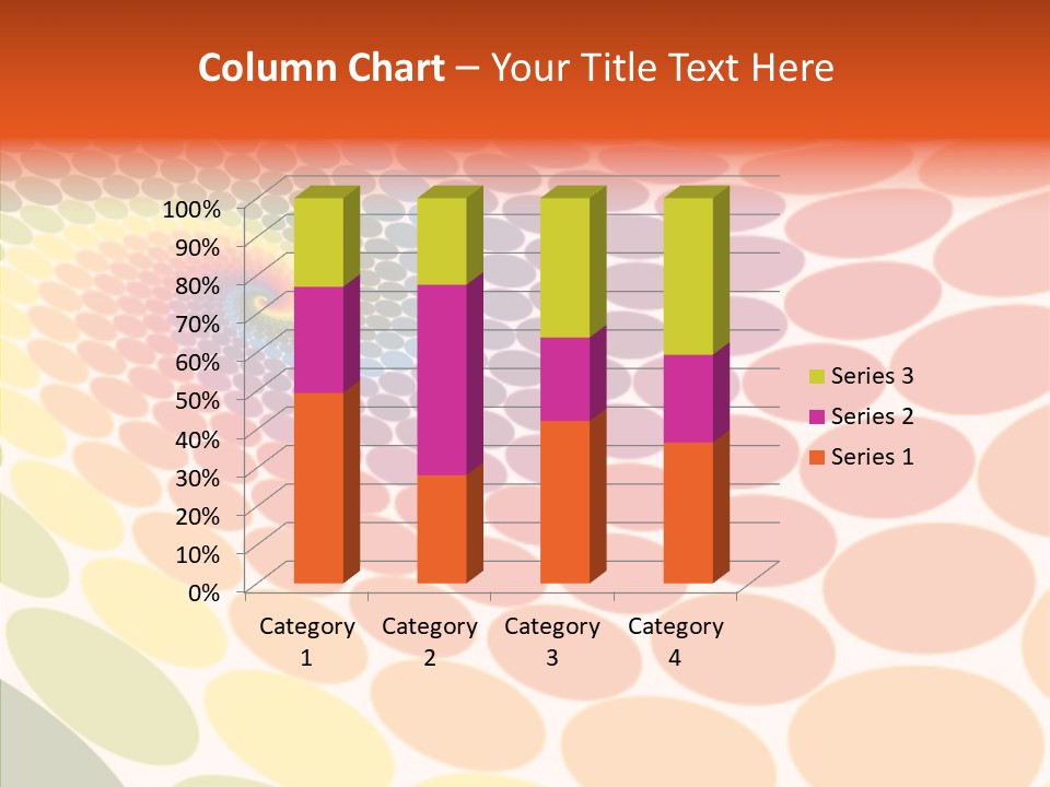 Orange Multicolored Green PowerPoint Template