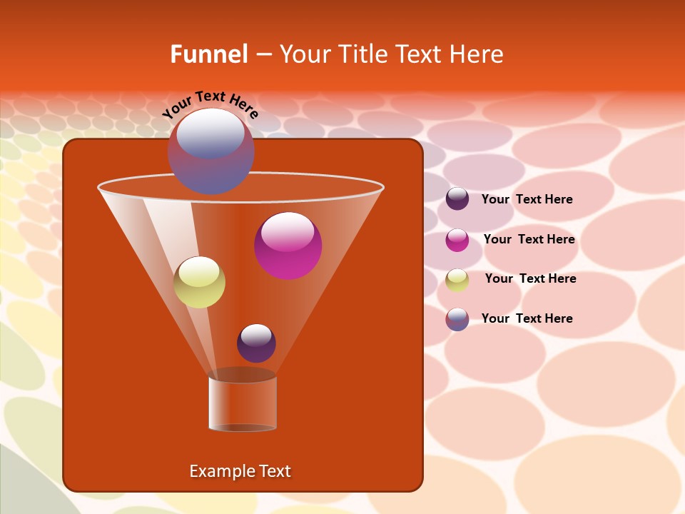 Orange Multicolored Green PowerPoint Template