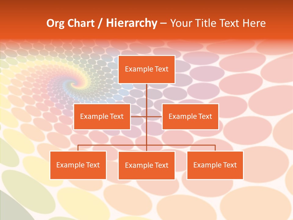 Orange Multicolored Green PowerPoint Template