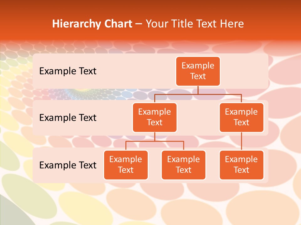 Orange Multicolored Green PowerPoint Template