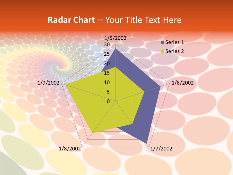Orange Multicolored Green PowerPoint Template