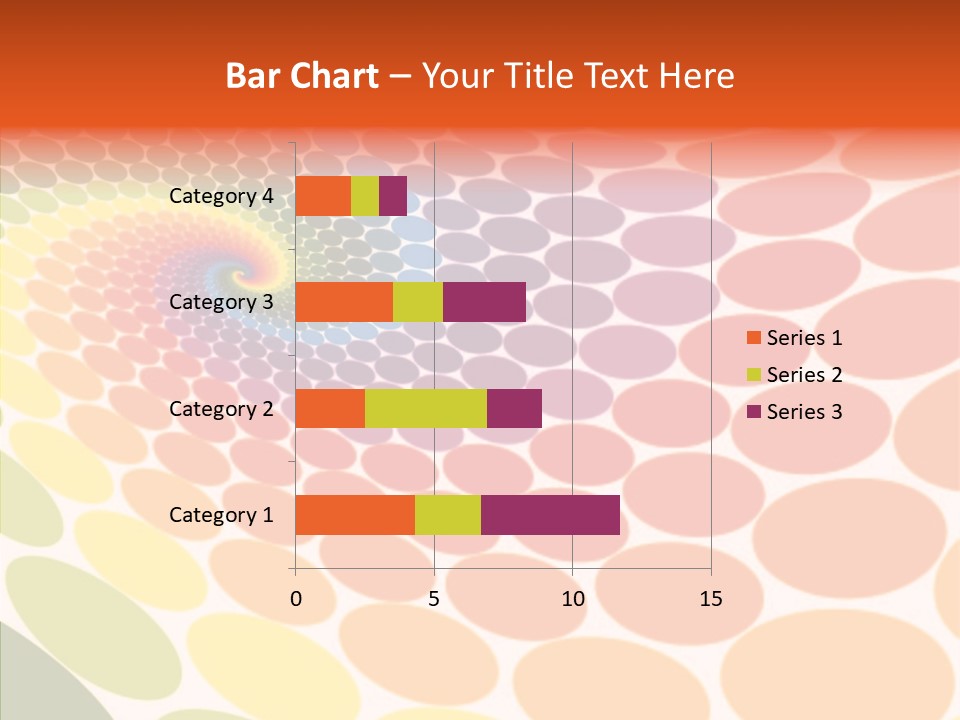 Orange Multicolored Green PowerPoint Template
