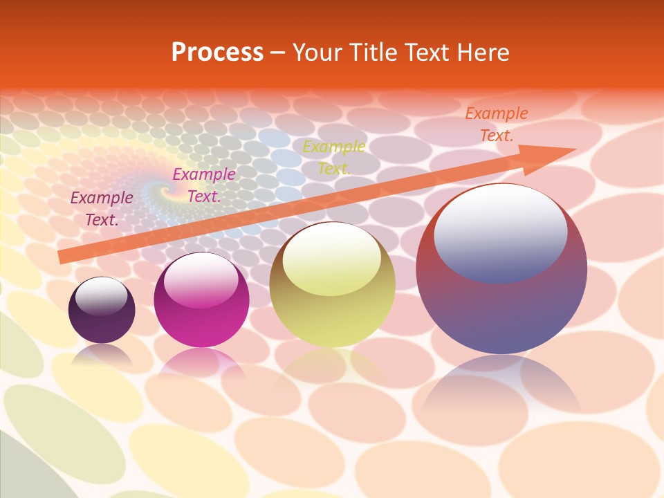 Orange Multicolored Green PowerPoint Template