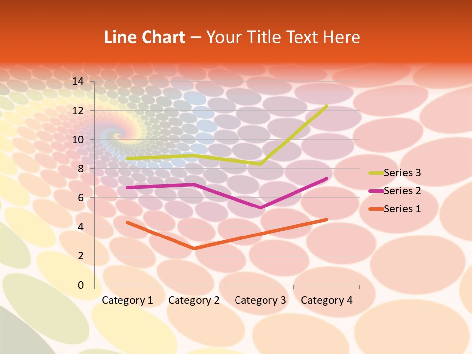 Orange Multicolored Green PowerPoint Template
