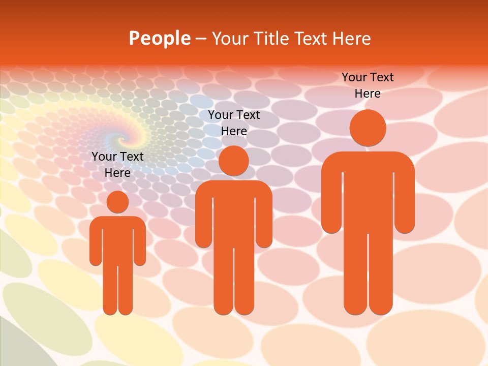 Orange Multicolored Green PowerPoint Template