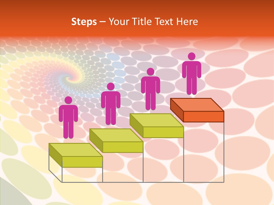 Orange Multicolored Green PowerPoint Template