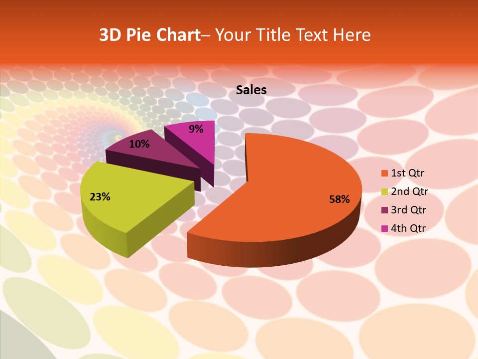 Orange Multicolored Green PowerPoint Template